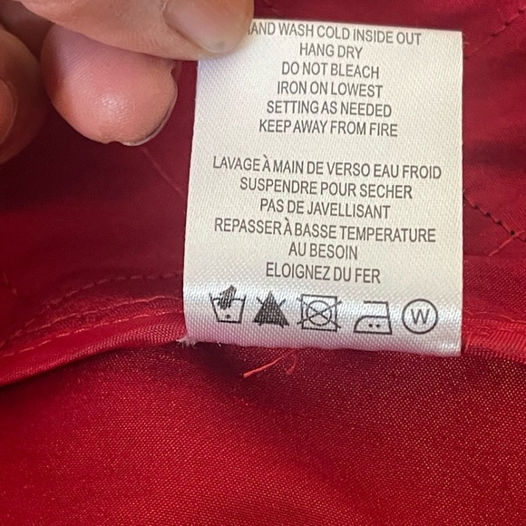 New Samuel Dong stretch square red/black dress size (S)(L)(XL) - Picture 11 of 16